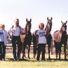 OWNERS AND HORSES FOLLOWING THEIR WINS AT BOZEMAN , MT TWHBEA REGIONAL SHOW.